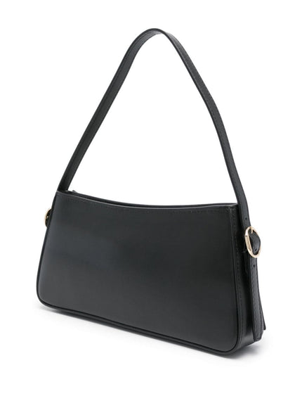 Coperni Belted Baguette Leather Shoulder Bag