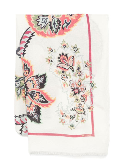 Etro Scarfs White