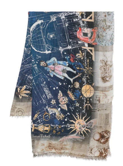 Faliero Sarti Scarfs Blue