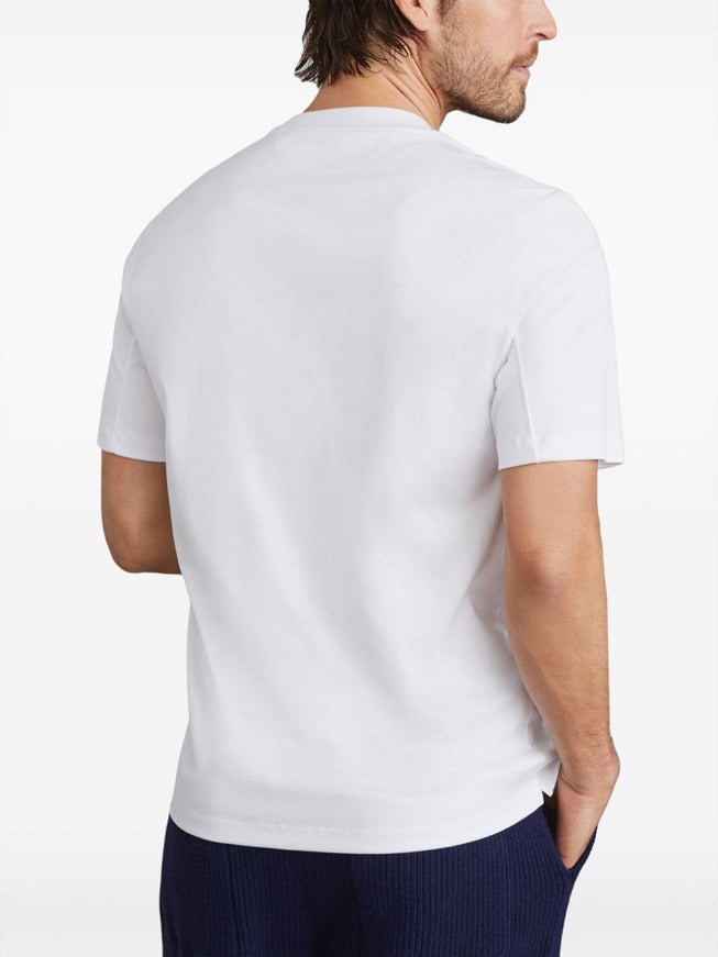 Brunello Cucinelli White T-shirt With Print