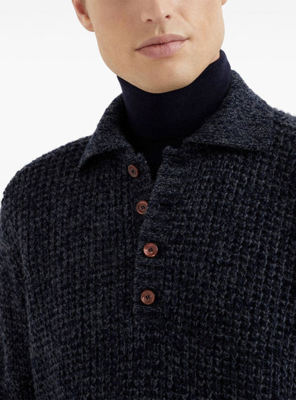 Brunello Cucinelli Sweaters Blue