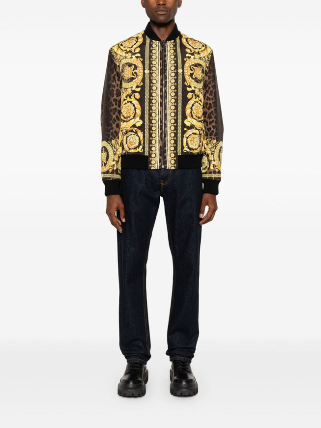 Versace Coats Golden