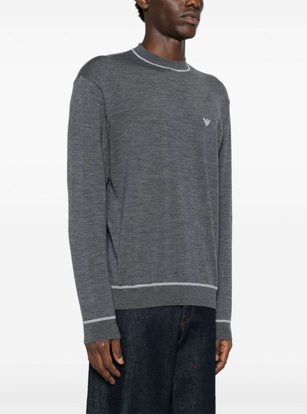 Emporio Armani Sweaters Grey