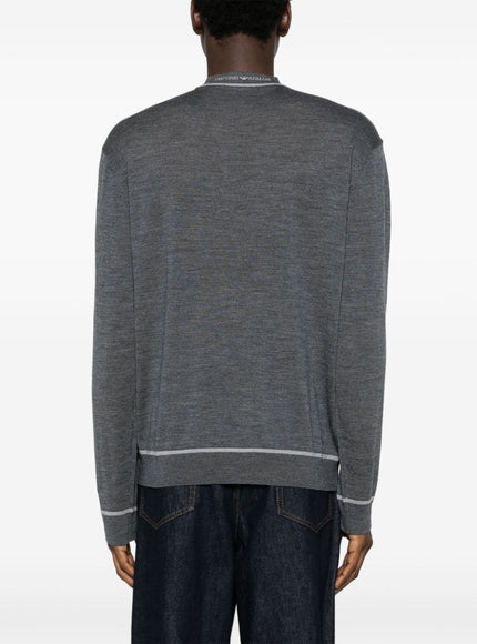 Emporio Armani Sweaters Grey