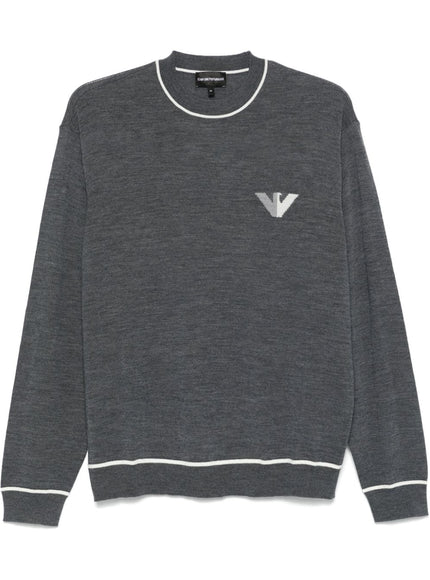 Emporio Armani Sweaters Grey