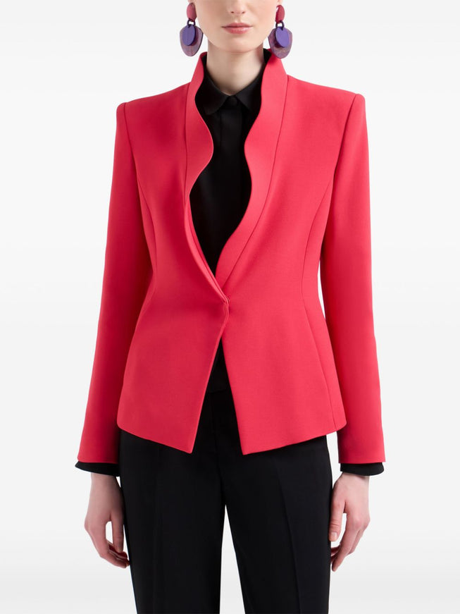 Emporio Armani Crêpe Cady Blazer