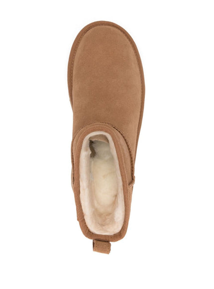 Ugg Classic Ultra Mini New Heights Boots In Chestnut