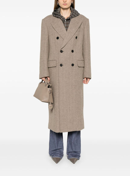 DUNST Coats Beige