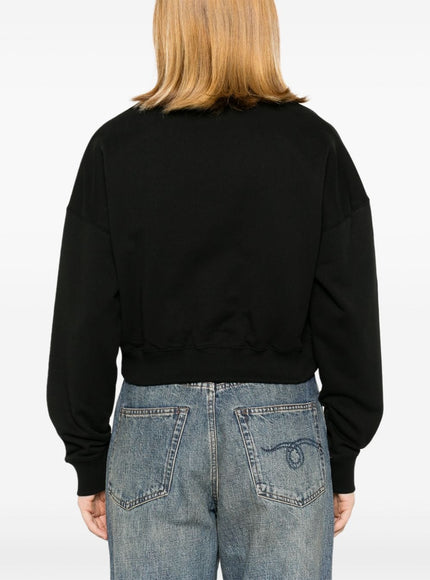 Kenzo Organic Cotton Jersey Sweater In Black