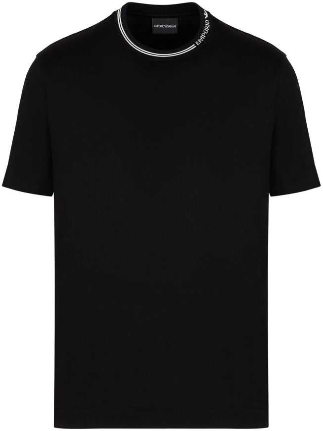 Emporio Armani T-shirts and Polos Black