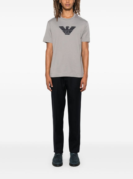 Emporio Armani T-shirts and Polos Grey