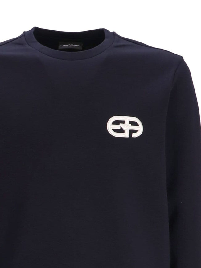 Emporio Armani Sweaters Blue