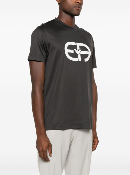 Emporio Armani T-shirts and Polos Grey