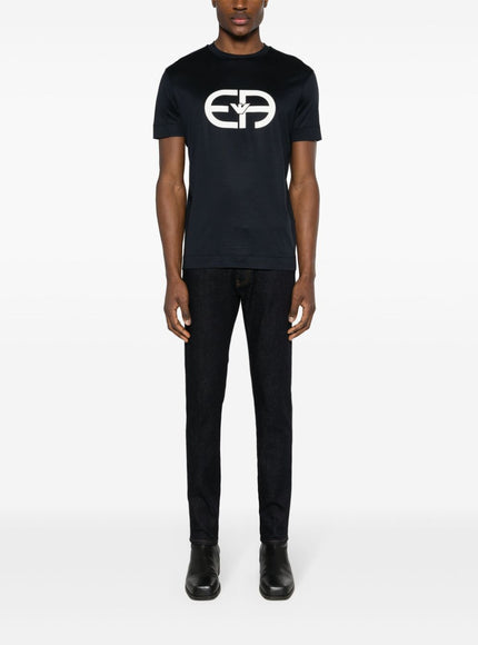 Emporio Armani T-shirts and Polos Blue