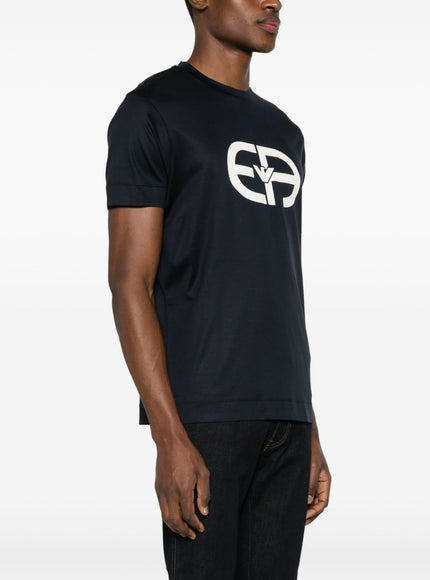 Emporio Armani T-shirts and Polos Blue