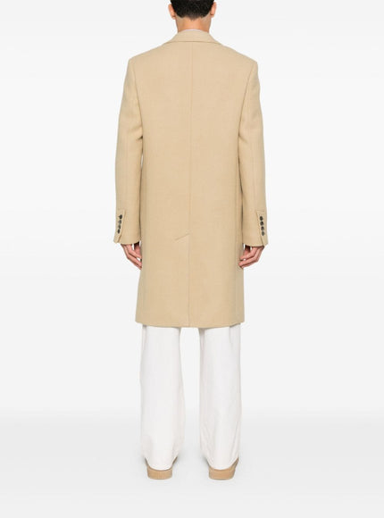 Ami Paris Coats Beige