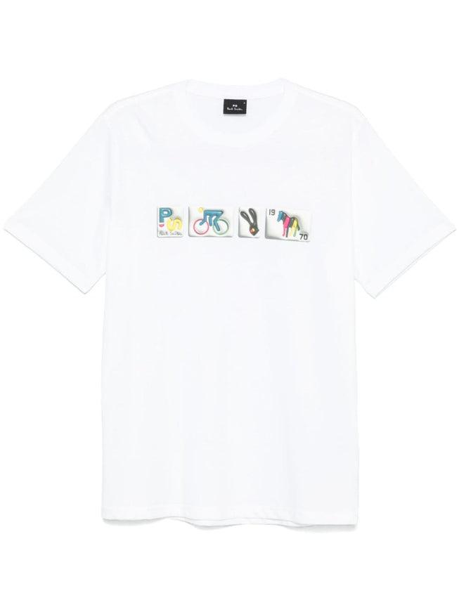 Paul Smith Cotton Jersey T-shirt In White