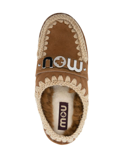 Mou Sandals Leather Brown