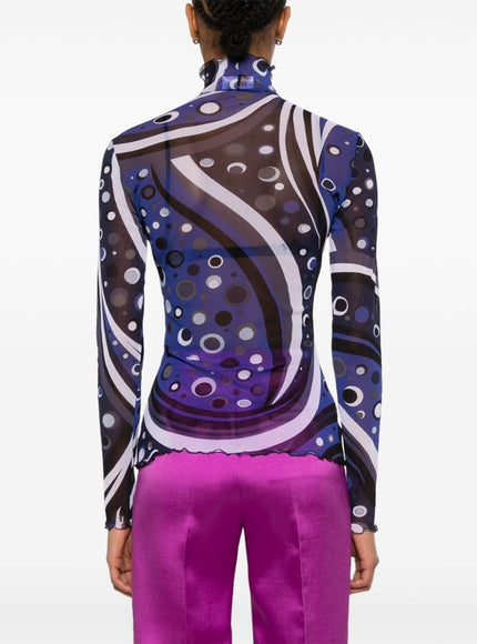 Pucci Fontane-Print Top