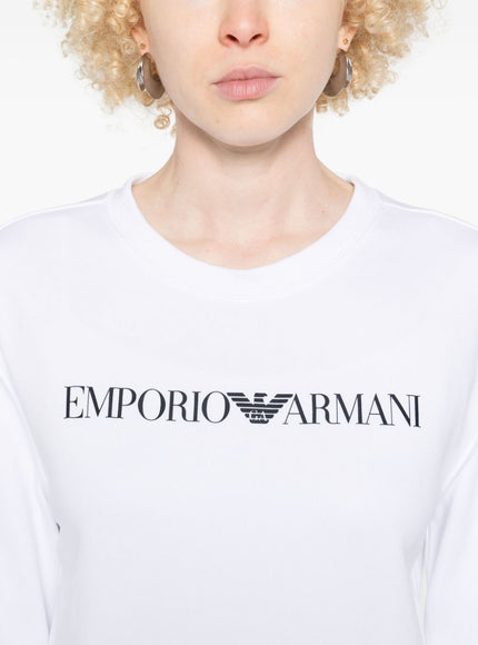 Emporio Armani Sweaters White