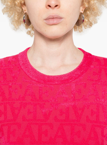 Emporio Armani Sweaters Red