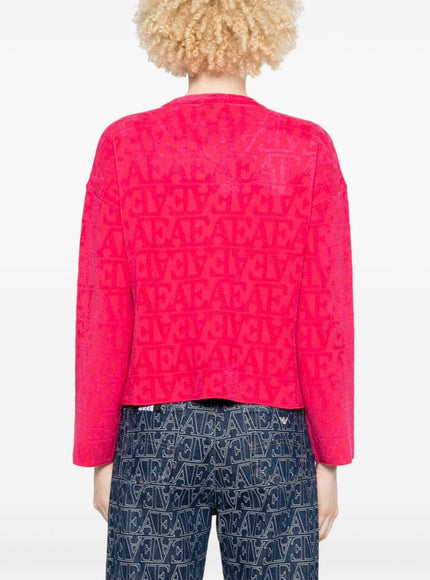 Emporio Armani Sweaters Red