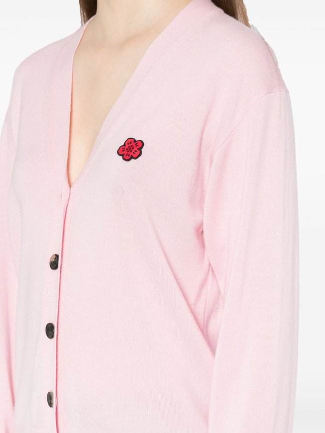 Kenzo Boke Flower Wool Cardigan