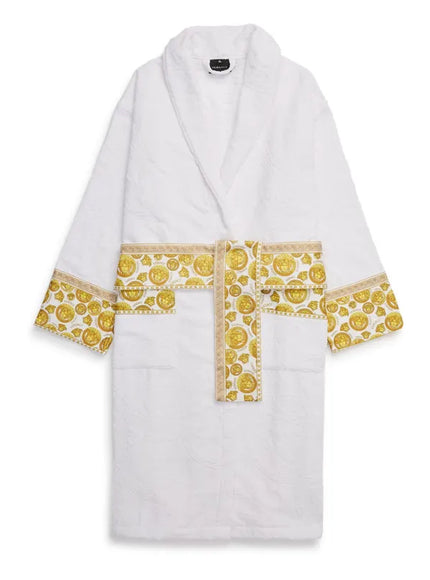 Versace “I Love Baroque” Medusa Amplified Bathrobe - Unisex