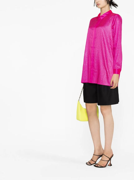 Self-Portrait Embellished Buttoned Shirt