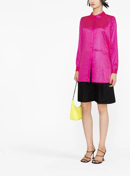 Self-Portrait Embellished Buttoned Shirt