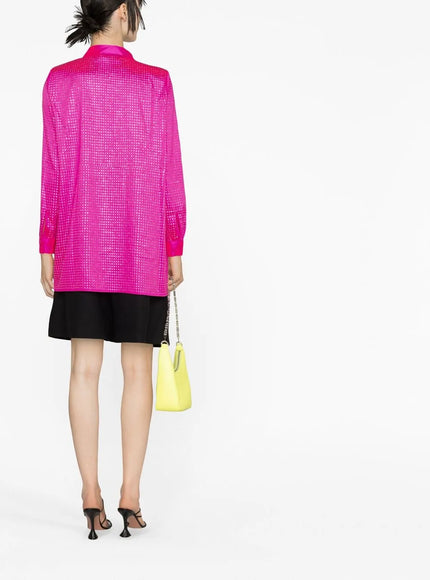 Self-Portrait Embellished Buttoned Shirt