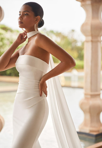 Rosa Clará Odette Strapless Mermaid Wedding Dress