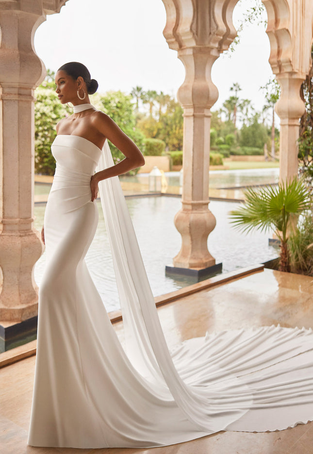 Rosa Clará Odette Strapless Mermaid Wedding Dress