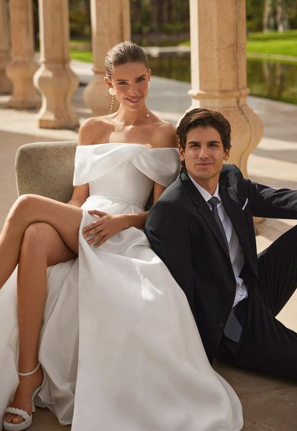 Rosa Clará Orbe – Two-Piece A-Line Wedding Dress