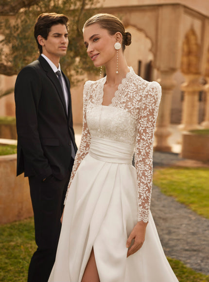 Rosa Clará Orbe – Two-Piece A-Line Wedding Dress