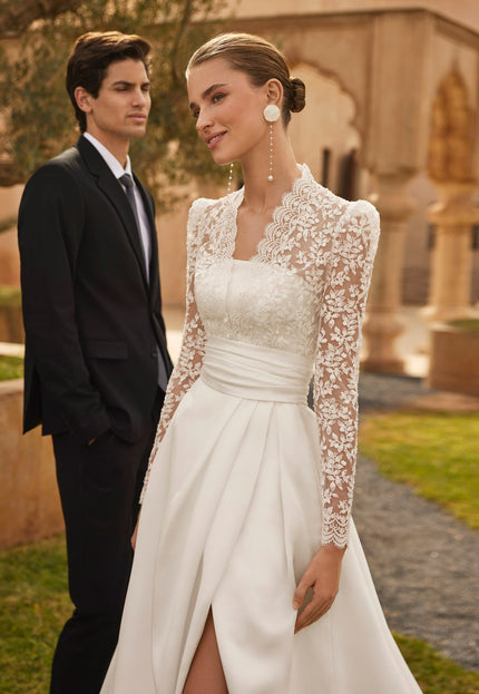 Rosa Clará Orbe – Two-Piece A-Line Wedding Dress