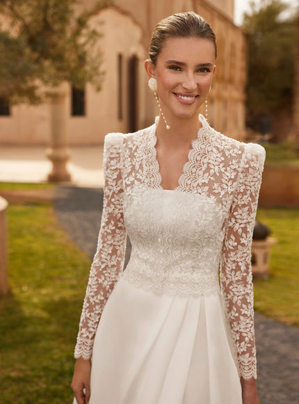 Rosa Clará Orbe – Two-Piece A-Line Wedding Dress