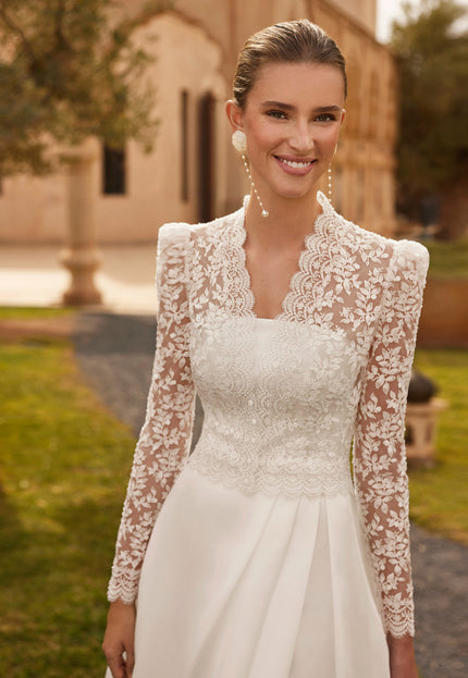 Rosa Clará Orbe – Two-Piece A-Line Wedding Dress