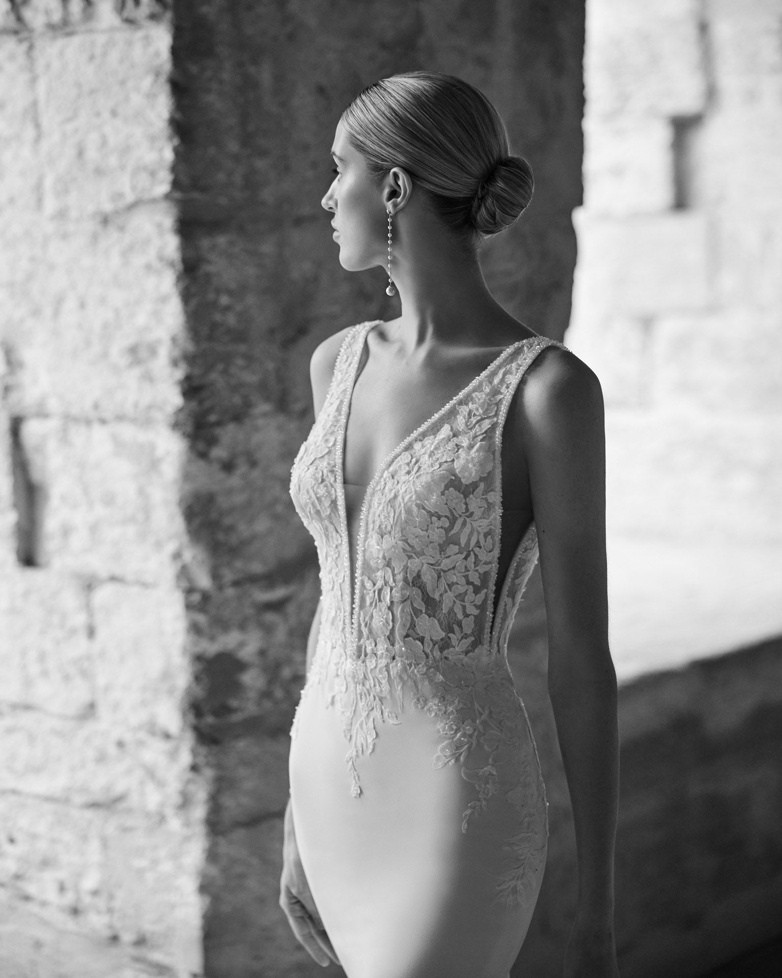 rosa clara wedding dress Tolosa Long Sleeve HK Includes detachable cape Niher Rosa Clara NYC Wedding