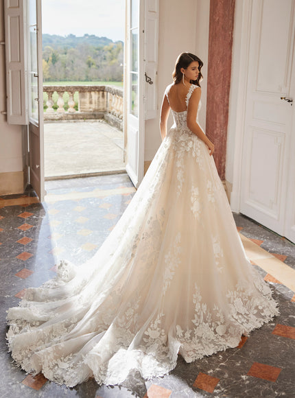 Rosa Clará Dreams Vannia A-Line Tulle Wedding Dress