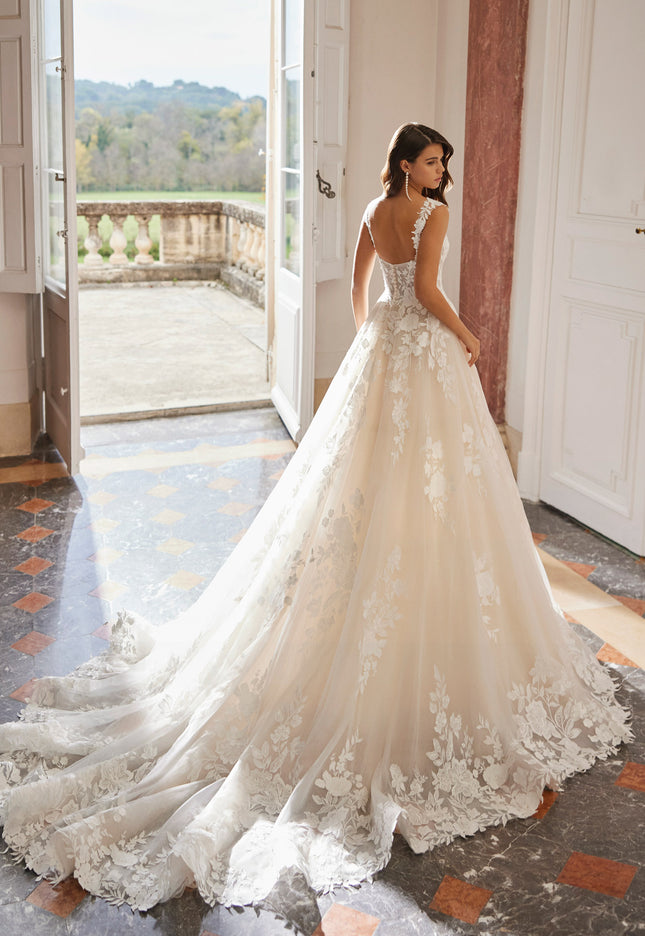 Rosa Clará Dreams Vannia A-Line Tulle Wedding Dress