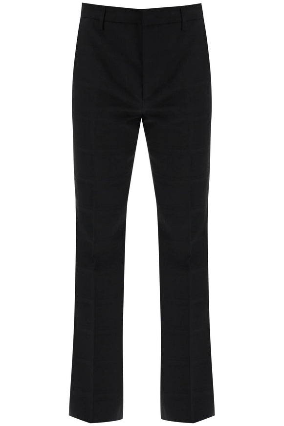 Etro flared pants in virgin wool