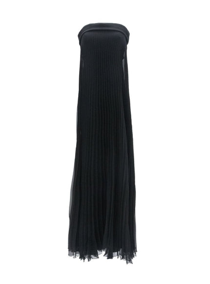 Gemy Maalouf Pleated Strapless Gown