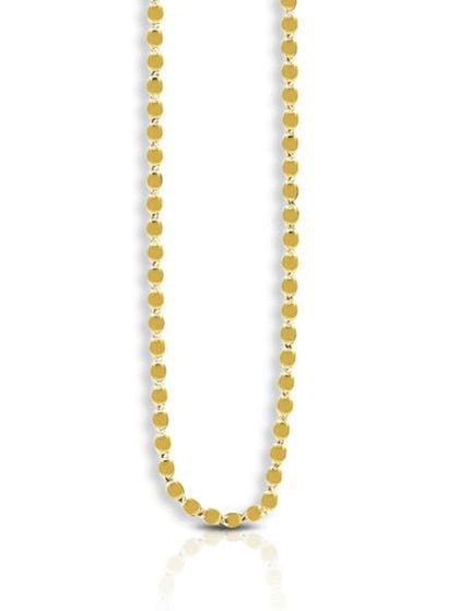 2.2mm 14k Yellow Gold Oval Mirror Chain - Ellie Belle