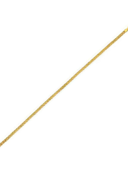 2.5mm 14k Yellow Gold Bismark Bracelet - Ellie Belle