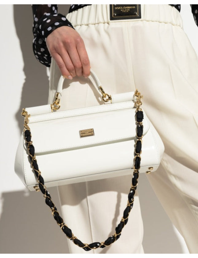 Dolce & Gabbana Chain And Twill Shoulder Strap