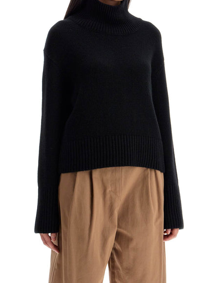 Lisa Yang high-necked fleur sweater