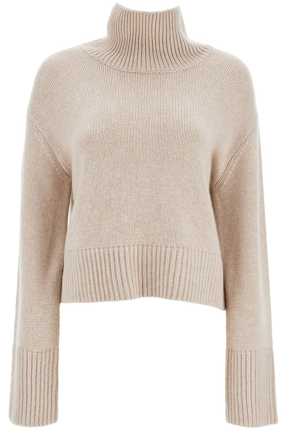 Lisa Yang high-necked fleur sweater