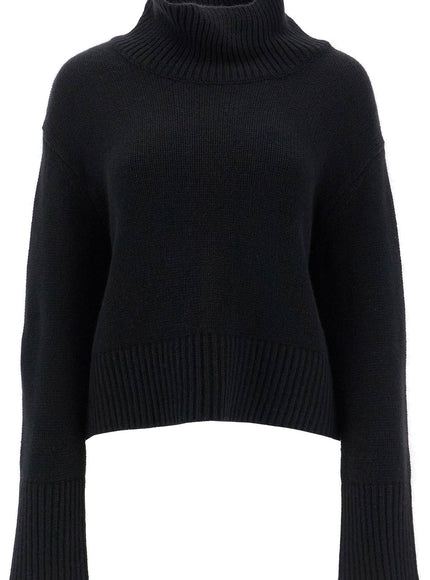 Lisa Yang high-necked fleur sweater