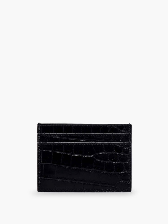 Saint Laurent Leather Card Holder